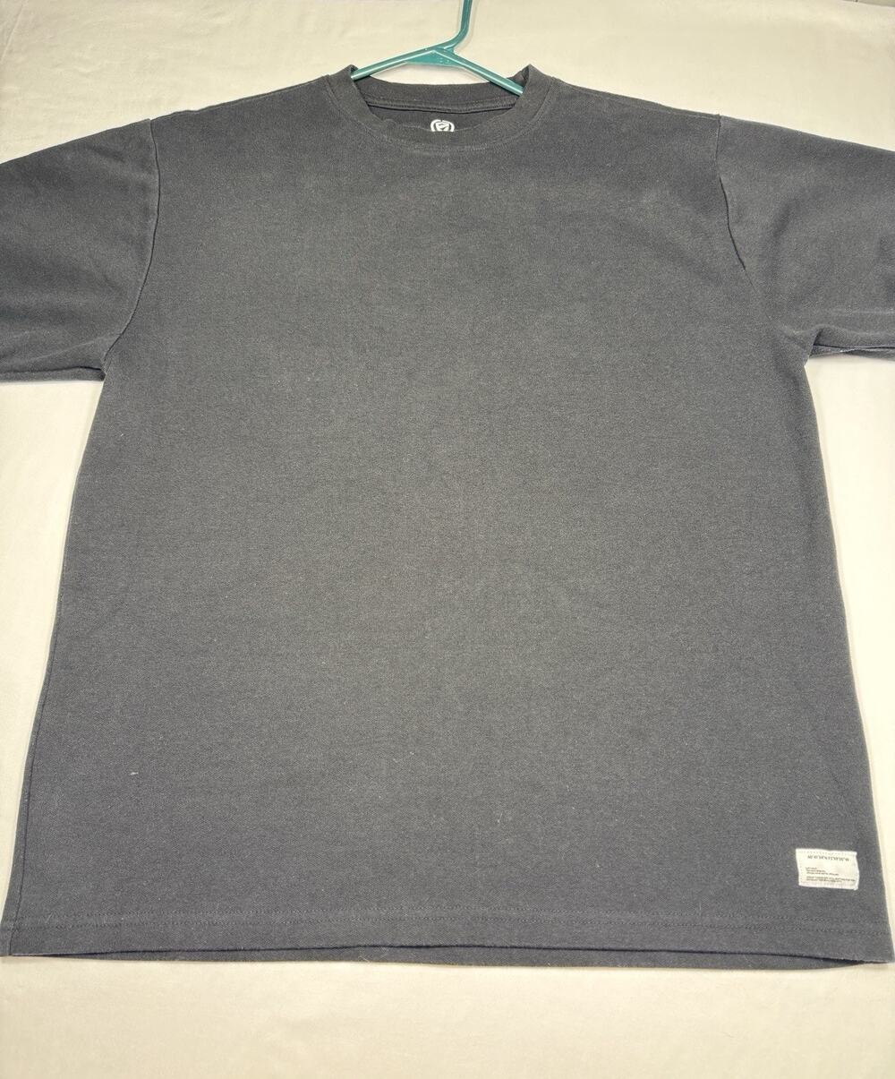Black Encrypted cotton t-shirt size 2X #encrypted #streetwear #heavy